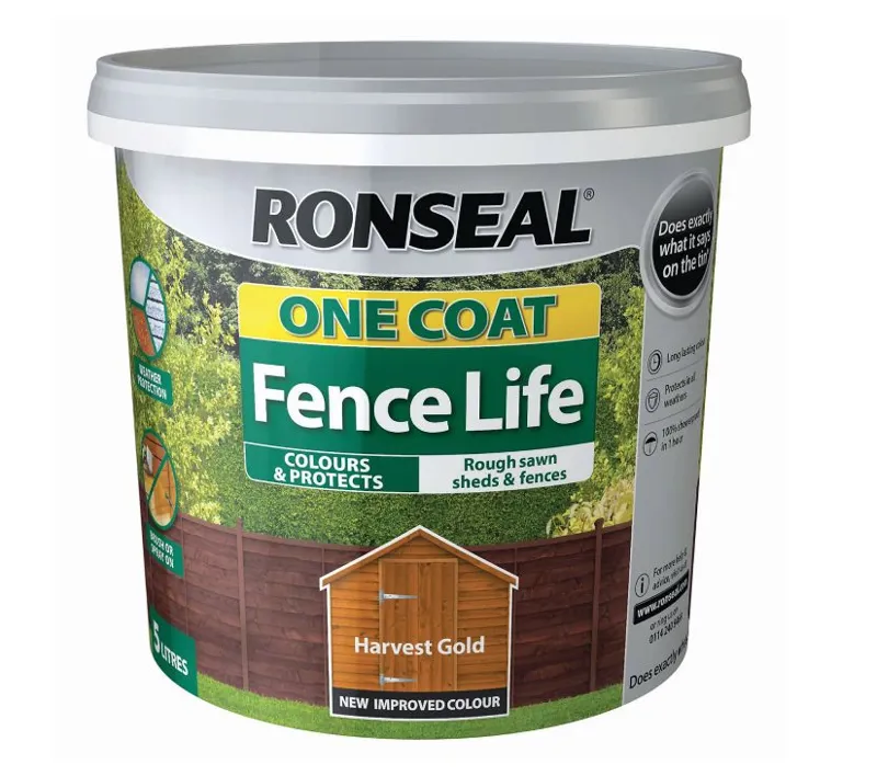 Ronseal 1C Fence H/Gold 5LTR